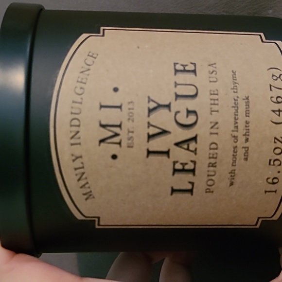 Manly Indulgence Other - Manly Indulgence Candle, Ivy League, 15oz
